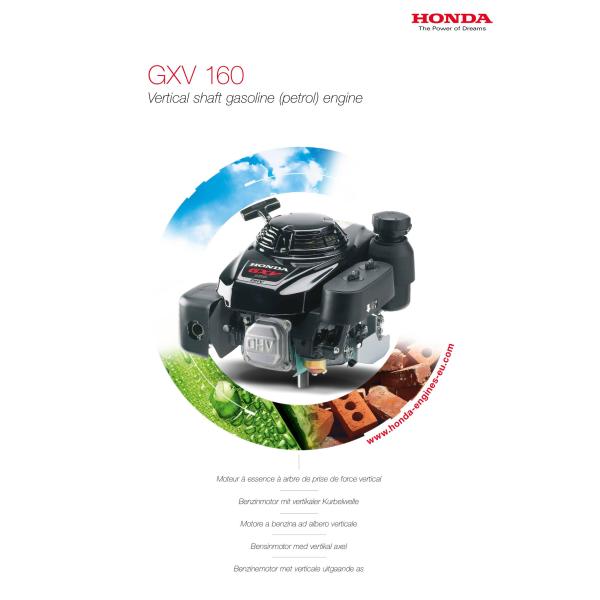 Highly Durable GXV160 Petrol Engine Lawn Mower Engine for Machinery Repair Shops