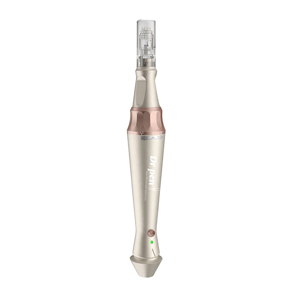Dr Pen E30 Electric Derma Skin Care Beauty Machine for Anti Aging in Pink Silver
