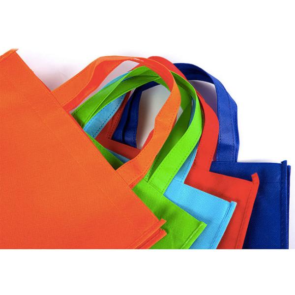 Heavy Duty Non Woven Shopping Bag Environmental Protection Multi Colors Optional