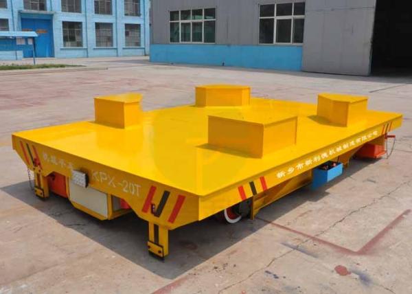 Professional Aluminum Mould Handling Equipment Transfer Vehicle Running On Steel Track