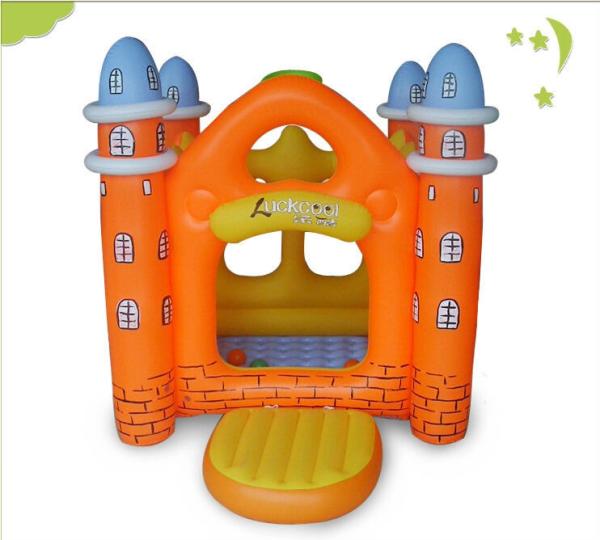Luckcool Inflatables Bouncer Castle,Trampoline Bouncy Toy,Inflatable House with Balls