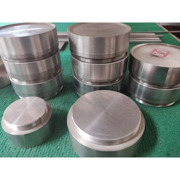 99.6% Purity GR1 GR2 Round Titanium Sputtering Target Hardware