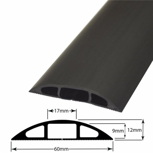 Colored Wooden Door Sound Insulation Strips Dust Gasket Seals Against Wind D Type Foam