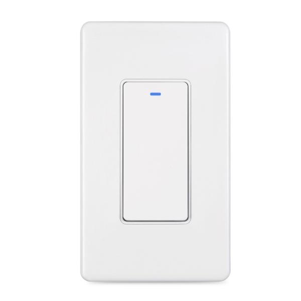 110V - 250V Wall Mounted Smart Switch 10A Wireless Smart Switches For IOS / Android Devices