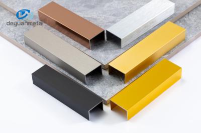 T5 Aluminum U Profiles Andizing Bright color For Decoration