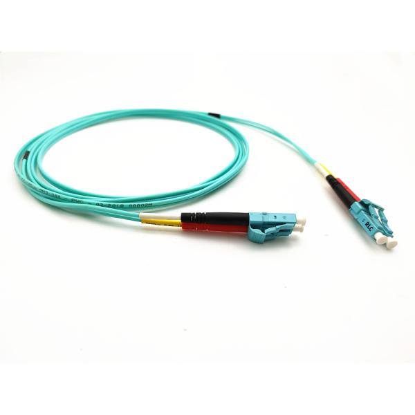 Telecom Data Centre Premium Fiber Optical Patch Cord OM3 OM4 LC To LC Customized