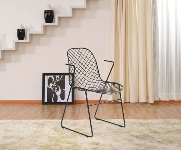 На открытом воздухе чугунное патио обедая см полости 52x51x79.5 подлокотника провода искусства стула