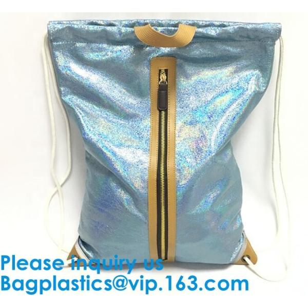 Leather Backpack Women Drawstring Bag New Travel Bag PU Backpack Women Party School Bags For Teenagers, bagease package