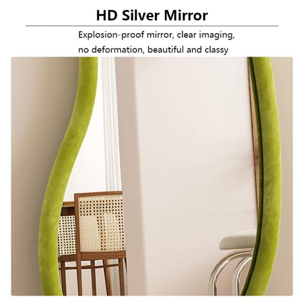 Custom Standing Arched Floor Mirror Full Length 78x108cm