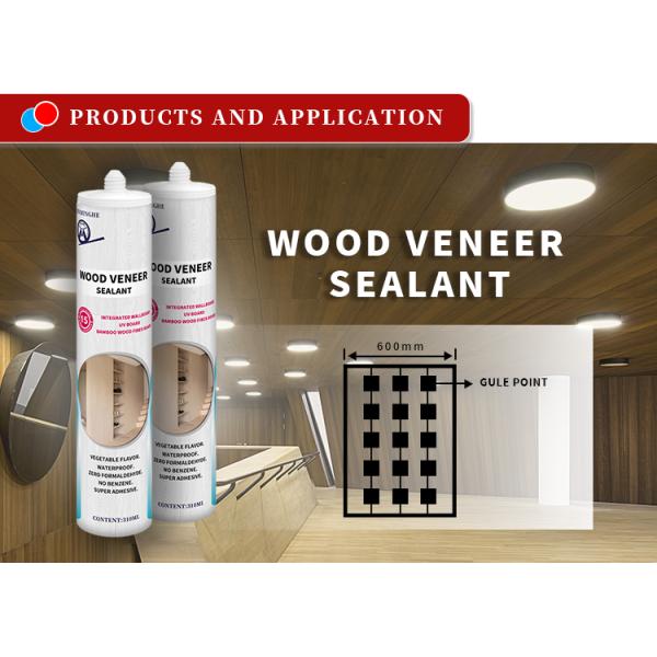 MH Wood Veneer Ms Polymer Sealant Low Modulus Strong Adhesion Modified MS Hybrid Adhesive for Joint Shelf Life 12 Months