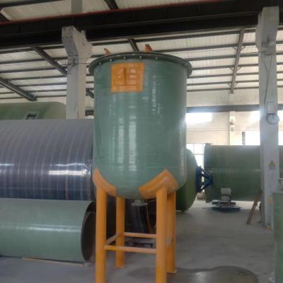 Light Weight FRP Chemical Storage Tank Industrial Wastewater Treatment 5000 Gallon