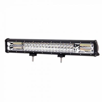 Amber 3 Row Off Road Led Light Bar Strobe Dual Color 20'' 288W With 5 Lighting Models