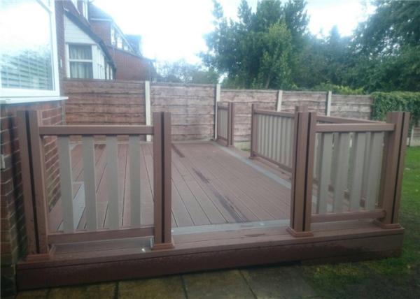 Wood  Plastic Composite Eco-friendly Low maintenance Decking Flooring Board