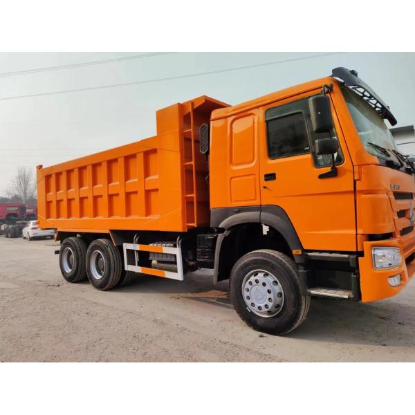 6×4 Manual Transmission HOWO Dump Truck Used Truck Dump 12 Roues Sable Benne Camion