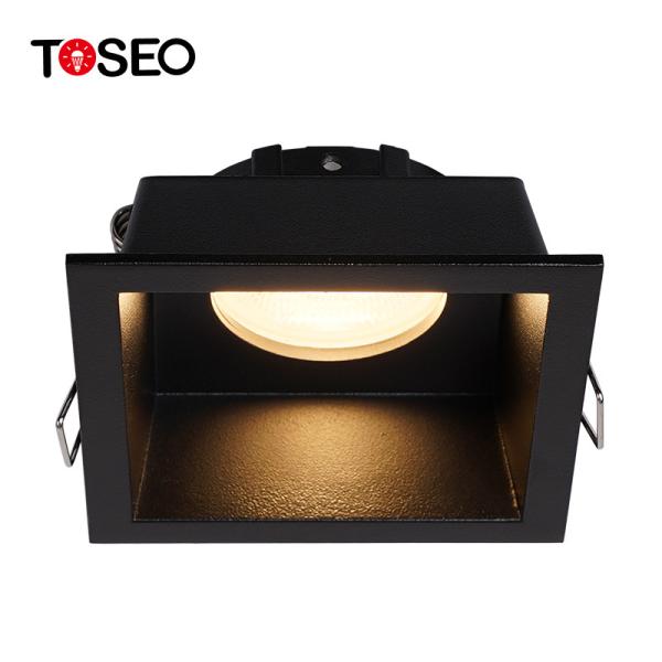 Lumières à LED de plafond Lumières à LED en retrait Anti-éblouissement Lampe réglable interne Lumières à LED