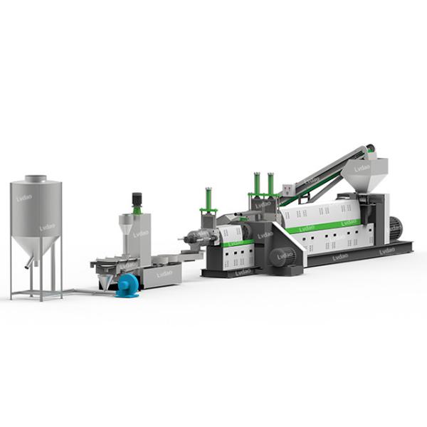 Hard Scrap Waste Recycling Machine Plastic Recycling Plant Machinery ISO9001