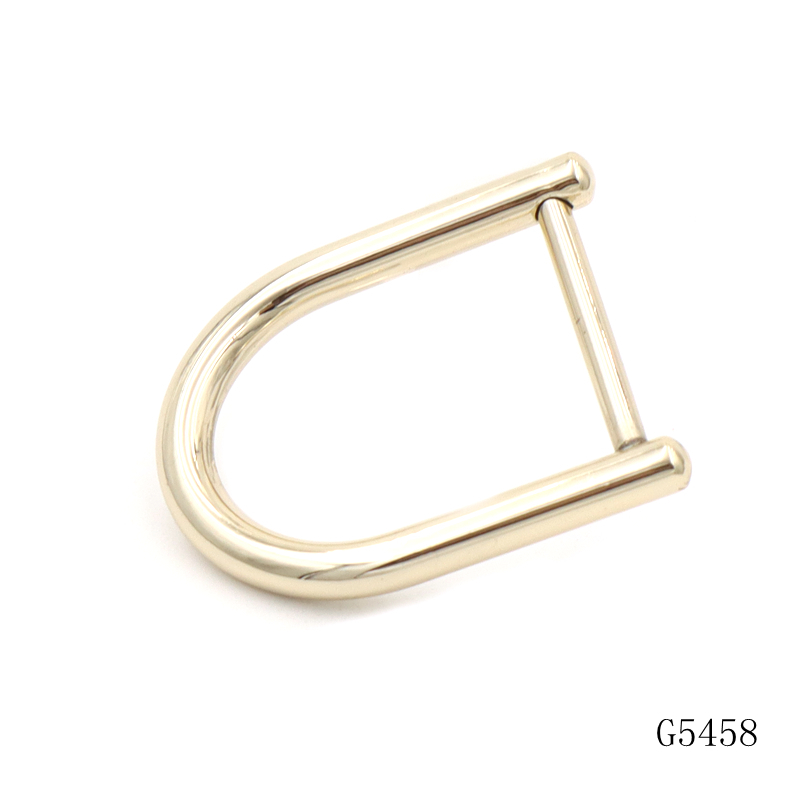 23.4mm Detachable D Ring Metal Screw D Buckle for Bag's Making or Key Chain