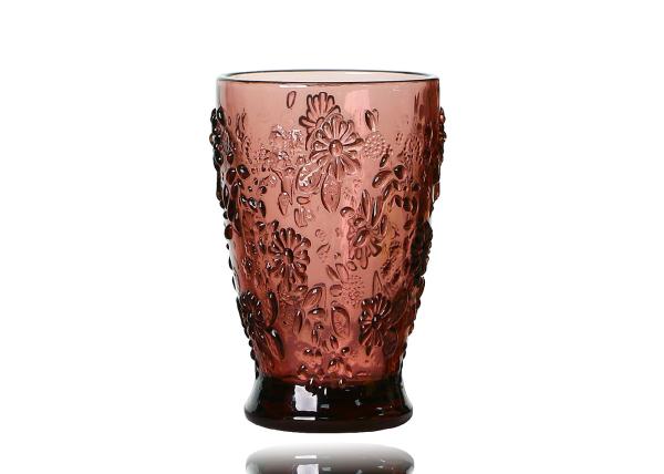 Hand Pressed 10 Oz Highball Glass 85mm Crystal Highball Tumblers, Lead Free Drinking Glasses