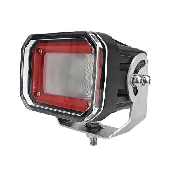 WT-10430 Red Line Safety Spot Lamp 30W 10-80V Waterproof LED Forklift Light for Pedestrian Warehouse Area Safety Warning