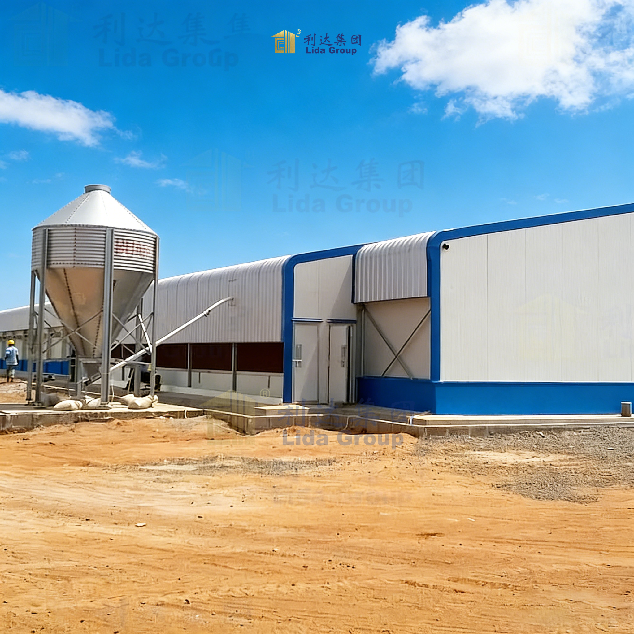 EPS LGS  Prefab Camp House Galvainzed Painting Prebuilt Camps