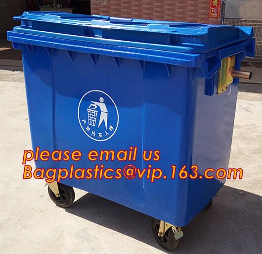 Heavy duty 50L low price dustbin for rubbish/trash bin for sale/movable waste bin, Wall Mounted Can Pino Public Standing