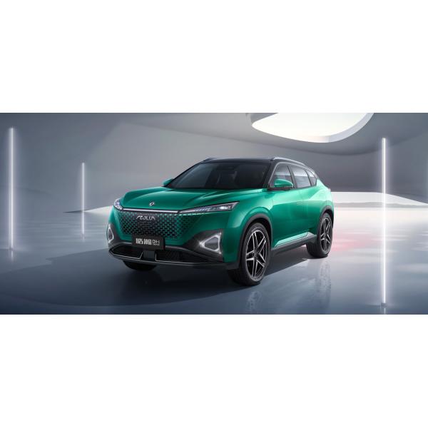 Dongfeng AEOLUS Haohan Gas Car 5 puertas 5 asientos LED Electric Metal Leather Turbo SUV con ACC y transmisión automática