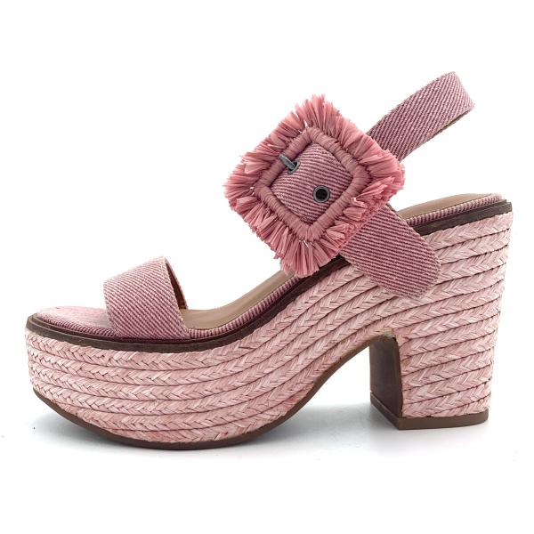 Женская эспадрильная обувь из холста с хлопчатобумажной подкладкой