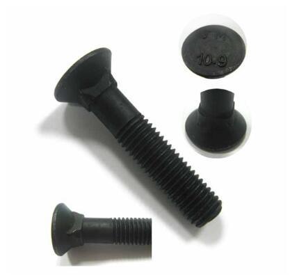 Class 8.8 10.9 12.9 Dome Head Screws Chrome Carriage Bolts ASME B18.6.3