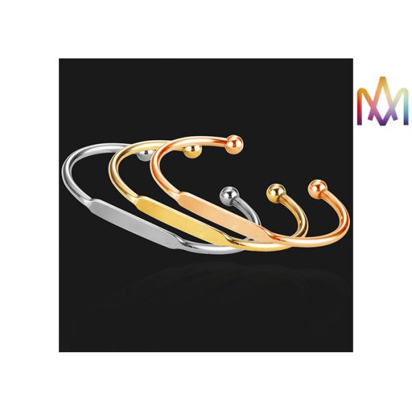 Solid Brass Flat Cuff Bracelet