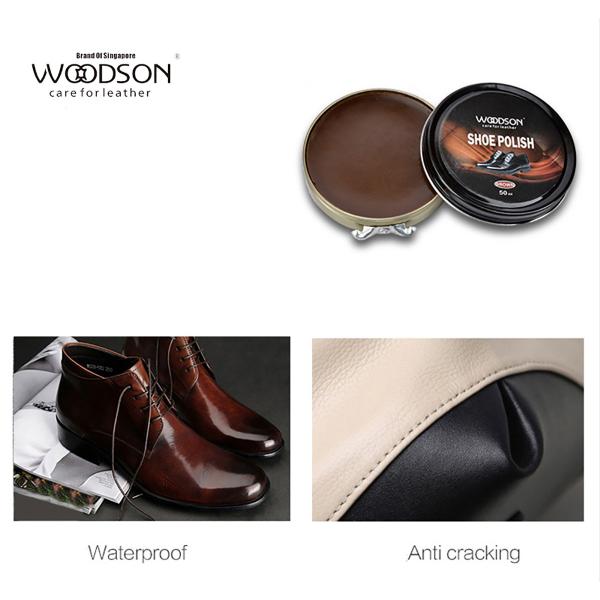 Ровный кожаный кормя воск кожаного ботинка карнаубы сливк польский