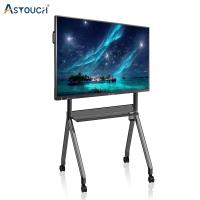 pantalla táctil interactiva de 4k Whiteboard indicador digital educativo de 98 pulgadas