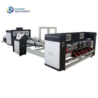 220 Piece/Min Corrugated Folder Gluer For Corrugated Carton Making