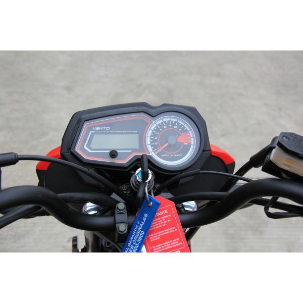 Мотоцикл спорта улицы Cg 125/150/200cc привел светлую цифрового метра половину колеса союзника