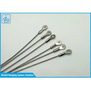 Нейлон покрыл веревочку провода 2.5mm нержавеющей стали для систем подвеса