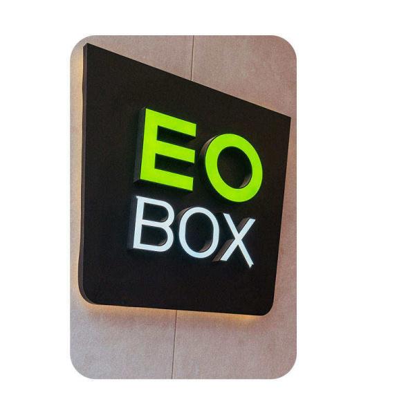 Custom Store Front Sign Box Led Acrylic Lights Box 3d Backlit Lightbox Sign