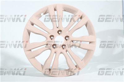 Крася прототипирование CNC быстрое подвергая механической обработке для пластиковой крышки эпицентра деятельности колеса