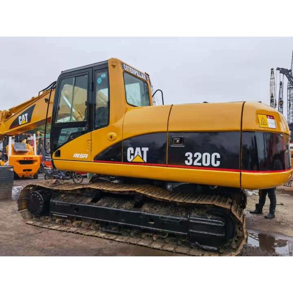 Japan 20 Ton Cat 320C Used Track Excavator Accessories