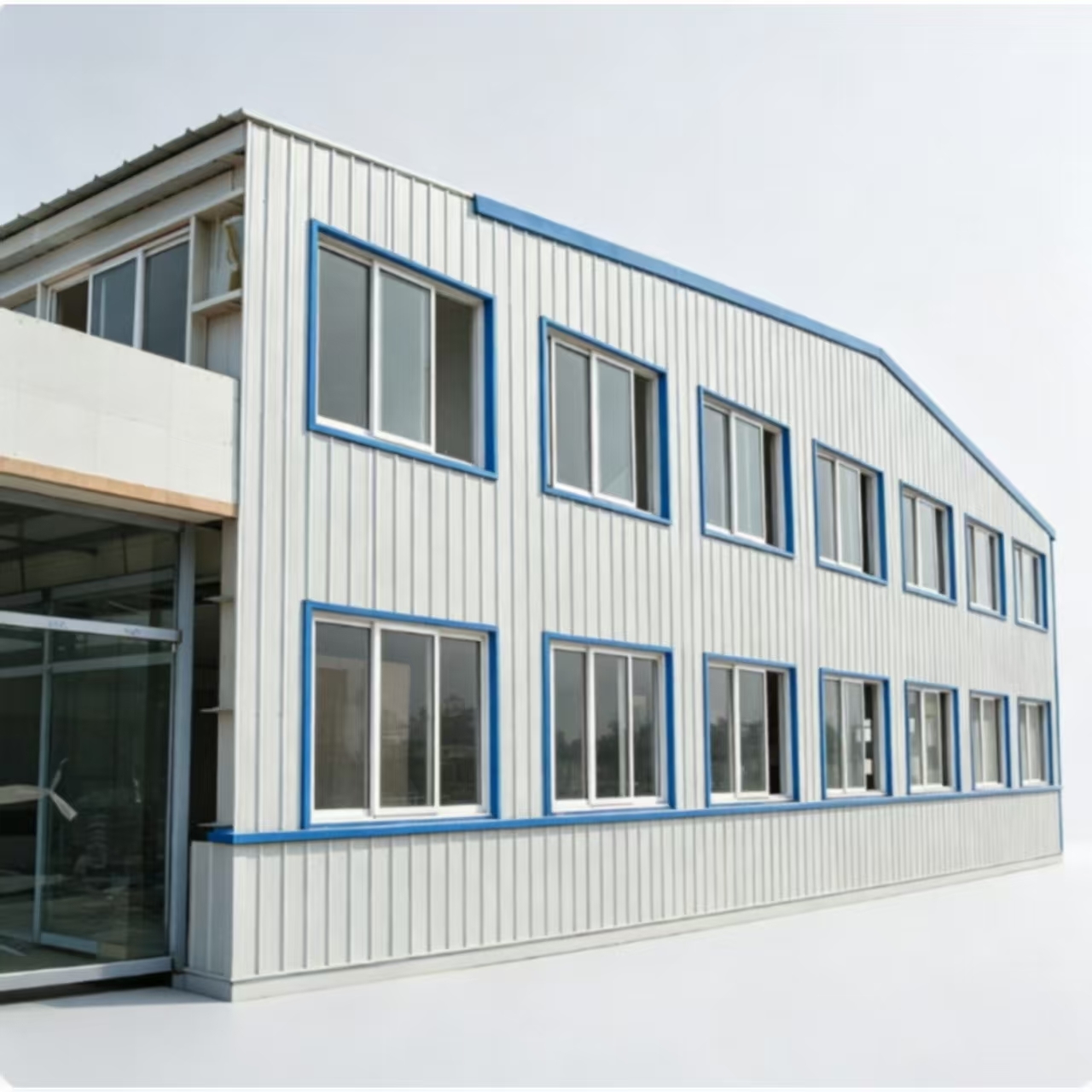 50 Years Lifespan Steel Prefab Building with High Seismic Zone Resistance and Light Weight Design