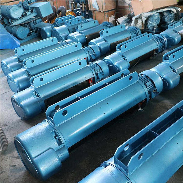 Overhead Electric Cable Hoist Light Duty 10ton 110v With Motorized Trolley