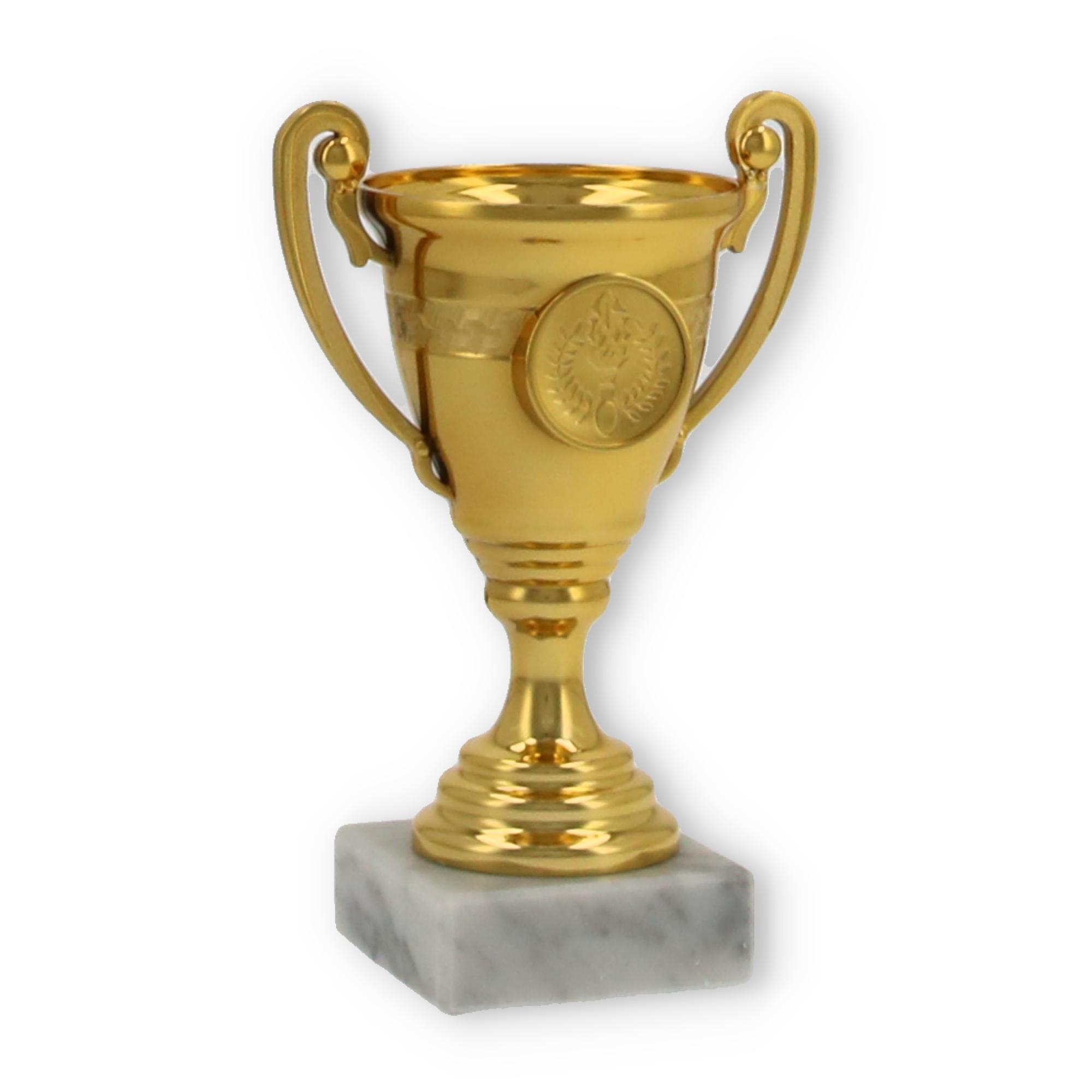 18 Inches Height Metal Trophy with Matte Finish and Marble Base for Cultural Awards and Community Recognition