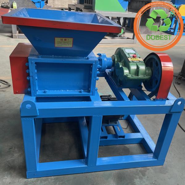 7.5kW Power Low Speed Rotary Knife Scrap Shredder for Heavy Melting PVC HDPE PP