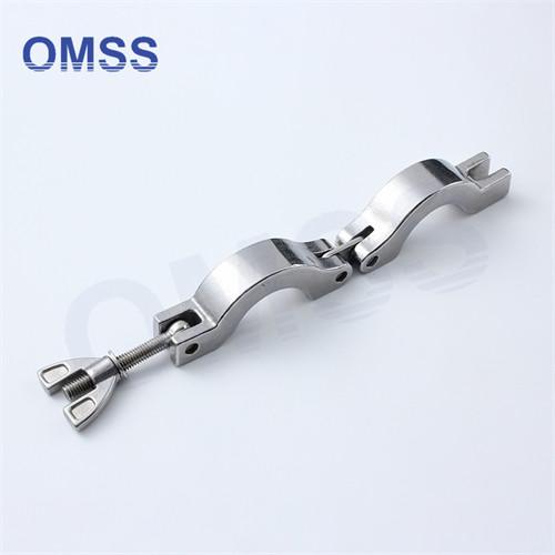 Kf10-Kf50 Stainless Steel Vacuum Fittings Aluminum KF Single Pin Clamp
