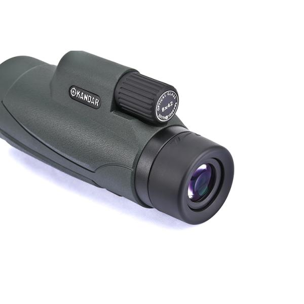 Roof Prism 8X Magnification KANDAR Monocular Telescope for Birdwatching Waterproof
