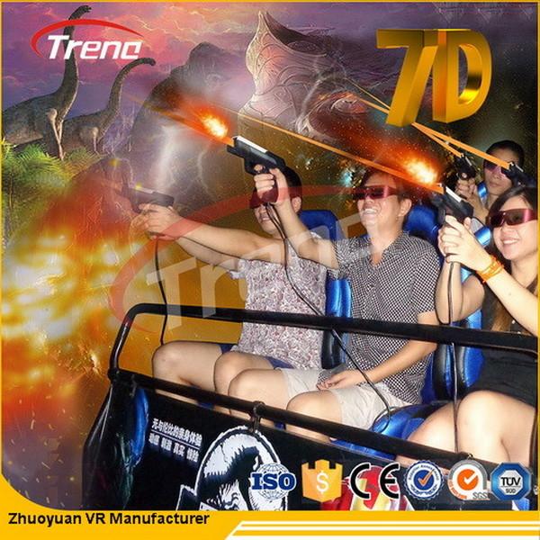 Tiro da arma do parque de diversões dos filmes do PCS 5D do cinema 70 do simulador 7d