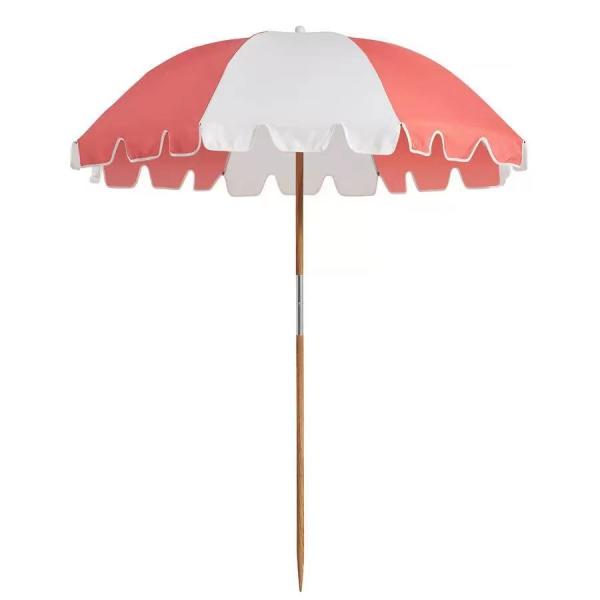 Outdoor Auto 1.8 M Sun Protection Beach Umbrella for Garden Occasion Customized Design