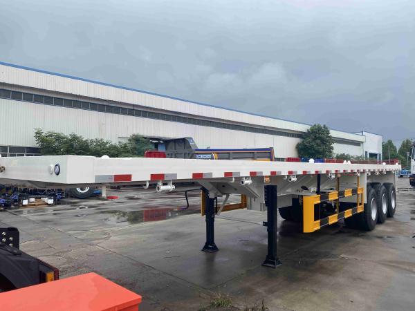 パーソナライズ CIMC トラック 3軸平床半トレーラー 最大積載 20001-25000 kg