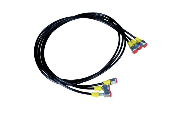 Refrigerador do ar condicionado do carro R744 superior 80cm todo cobre HVAC Manifold Gauge Set