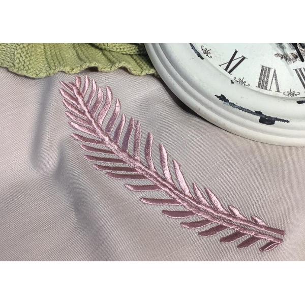 Cotton Blending Embroidered Twin Bed Duvet Covers And Shams Size Customized