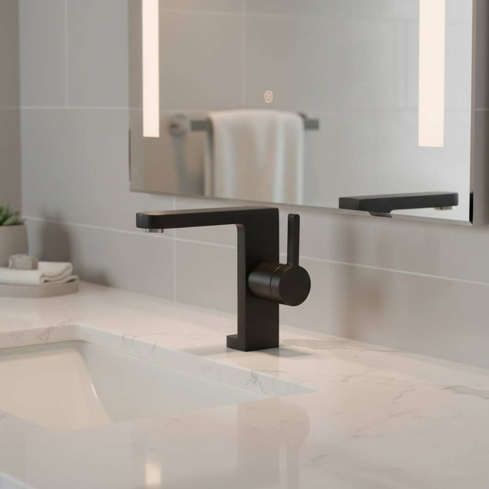 Oersitor Basin Faucet with brass body 35mm ceramic cartridge includes 2pcs
