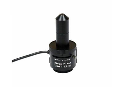 1/2.5 2.8mm 2MP F1.8 CS Mount DC Auto IRIS Pinhole Lenses for covert cameras, W/Lock